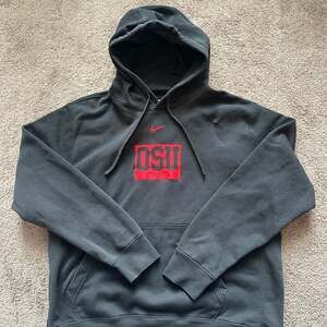 Nike Ohio State Buckeyes OSU Center Swoosh Pullover Hoodie Black Men's Large